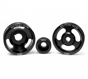 GFB Lightened Underdrive Pulley Kit - 3 piece (WRX 03-07/STi 03-07/Forester 03-07)