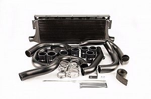 Process West Front Mount Intercooler Kit for Subaru 01-07 GD WRX/STI-Black