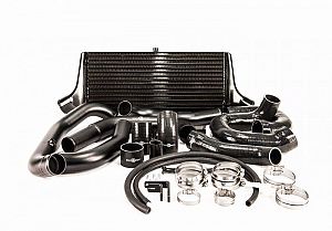 Process West Front Mount Intercooler Kit for Subaru 08-14 GRB STI-Black