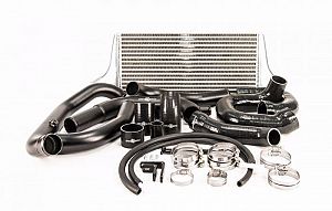 Process West Front Mount Intercooler Kit for Subaru 08-14 GRB STI-Silver