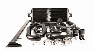 Process West Front Mount Intercooler Kit for Subaru 08-14 GRB WRX-Black