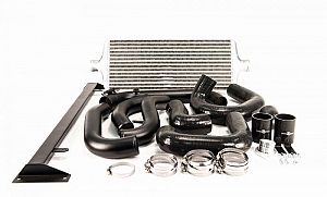 Process West Front Mount Intercooler Kit for Subaru 08-14 GRB WRX-Silver