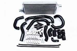Process West Front Mount Intercooler Kit for Subaru 15-16 VA STI-Silver