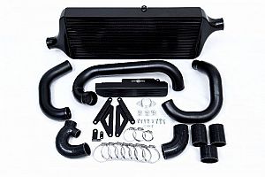 Process West Front Mount Intercooler Kit for Subaru 15-16 VA WRX-Black