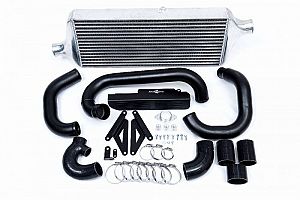 Process West Front Mount Intercooler Kit for Subaru 15-16 VA WRX-Silver