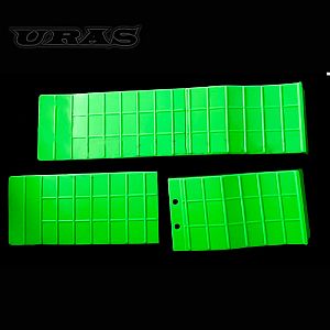URAS Tire Ramps For Lowered Vehicles Left & Right Set 2-Piece Construction
