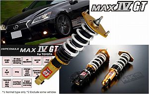 HKS Coilover Hipermax Max IV GT for LEGACY TOURING WGN BP5 EJ20