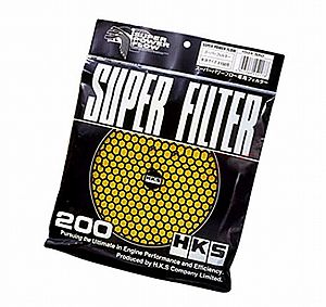 HKS Super Power Flow 200mm Replacement Air Filter UNIVERSAL Yellow 