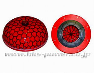 HKS Super Power Flow Reloaded mm Air Filter Pod mm Outlet Red 