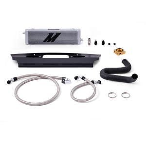 Mishimoto Ford Mustang GT Silver Oil Cooler Kit, 2015+