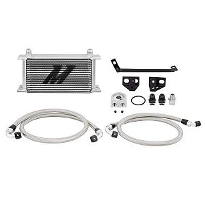 Mishimoto Ford Mustang EcoBoost Oil Cooler Kit, 2015+ Silver