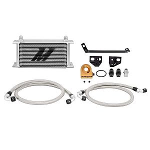 Mishimoto Ford Mustang EcoBoost Thermostatic Oil Cooler Kit, 2015+ Silver