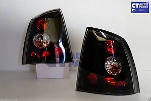 Black Altezza Tail Lights For 98-05 Holden Astra G Ts 2/4d
