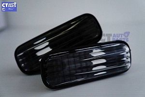 Black Side Indicators Side Marker Fender Lights For 96-01 Honda Civic EK