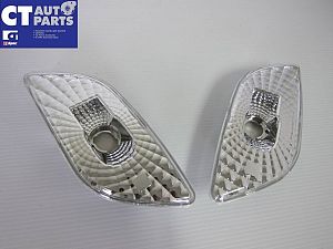 Clear Fender Side Reflector Indicator Lights For 00-02 Subaru Impreza WRX STI