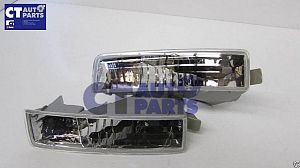 Clear Front Bumper Lights Signal Lights For 97-01 Honda Prelude Vtis Type S