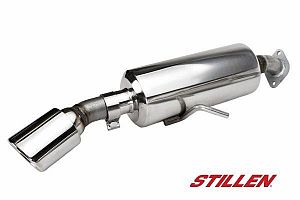 Stillen Stainless Steel Axle-Back Exhaust System w/ Dual Wall Tips - Infiniti Q50 2.0T V37