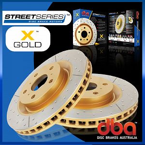 DBA Brake Rotors X-Gold Front Pair Suits BMW 3 Series E36 316 318 90-00 DBA978X