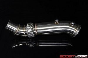 Boost Logic Toyota A90 MKV Supra Stainless Steel Catless Downpipe