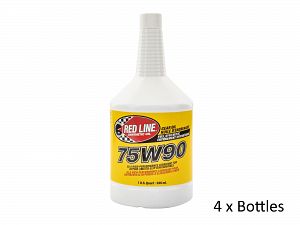 Redline Lightweight 75W90 Shockproof Gear Oil (Differential) 1 Gallon 3.7L