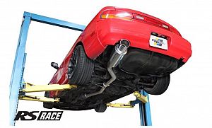 Greddy GPP RS-Race Single Exit Cat-Back Exhaust System Nissan S13/180SX 89-94