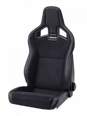 RECARO Cross Sportster CS Seat with Side Airbag and Heating - Leather black
