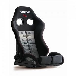 Bride Stradia III Reclining Seat Black Gradation Logo Standard Cushion
