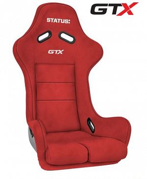 Status Racing Fixed Back GT-X Seat FRP Backing Red
