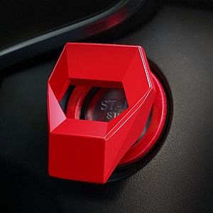 Flip Hinge Engine Start/Stop Button Cover - Metal 370Z/GTR