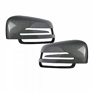 Mercedes Carbon Style Door Mirror Covers ABS
