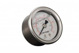 Tomei Powered 100psi Fuel Pressure Gauge - White Face - 41mm