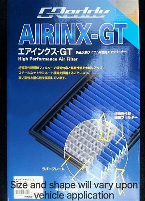 TRUST GReddy Airinx GT Air Filter CENTURY GZG50 1GZ-FE TY-9GT x2
