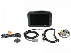 AEM CD-7 Carbon Digital Display with Internal GPS, Non Logging