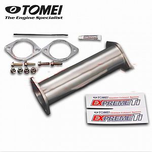 TOMEI Expreme Titanium Ti Cat Straight Pipe for 180SX RPS13 SR20